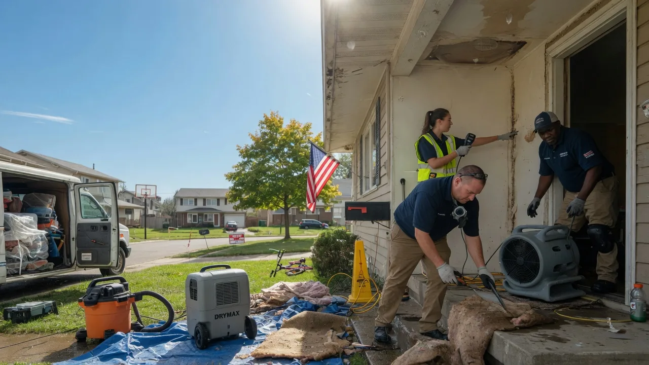 Water Damage Restoration in Oklahoma near me